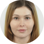 Viktoriia Kononova headshot.