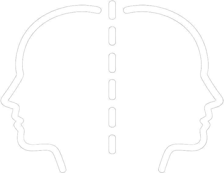 Dissociative disorder icon.