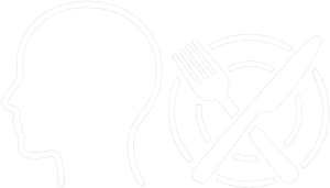 Eating disorder icon.